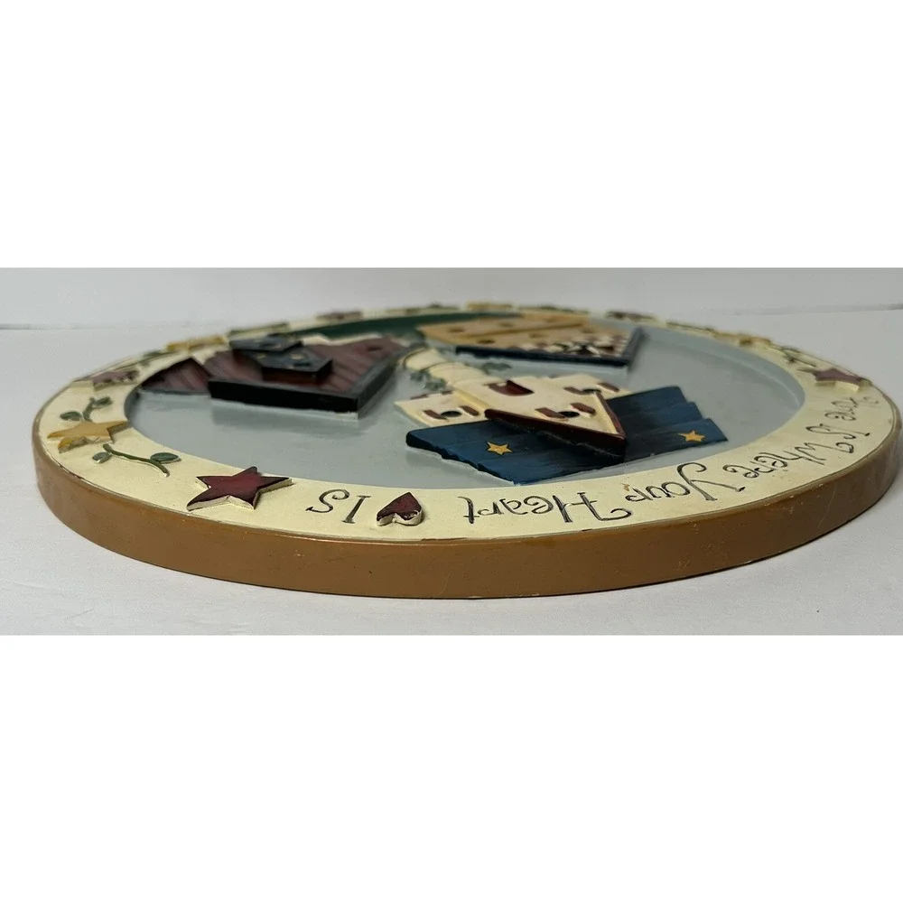 Deb Strain Bird House Home Is Where The Heart Is‎ Garden Stepping Stone Decor